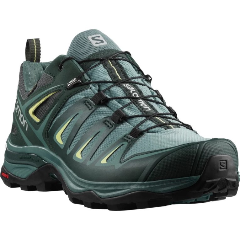 Tênis De Caminhada Salomon X Ultra 3 GTX Feminino Verdes | PT M48275